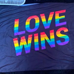 love wins lgbtq+ tapestry